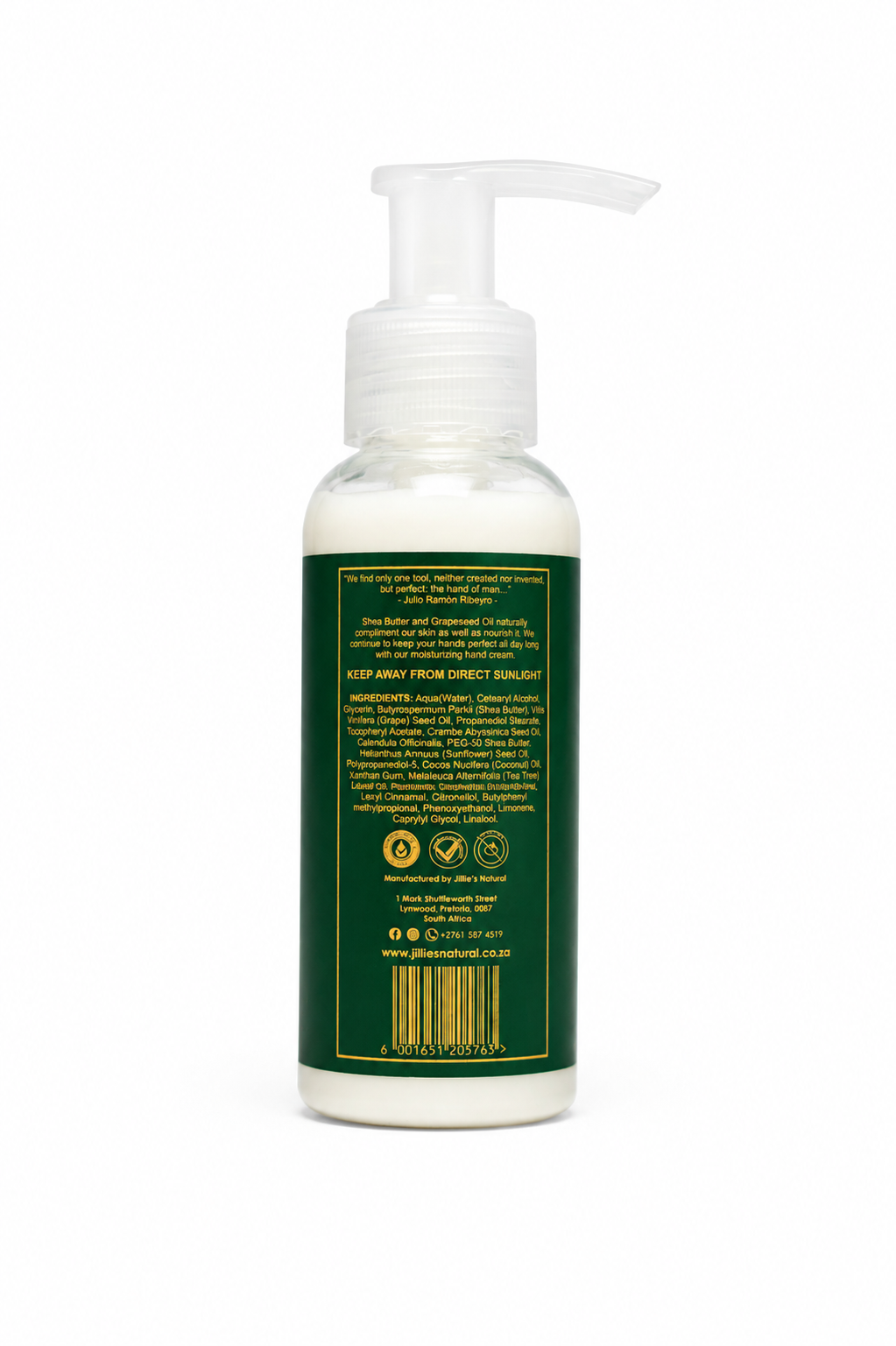 JILLIE'S NATURAL Moisturising Hand Cream (Berry) | Deep Hydration for Dry Hands - Image 3