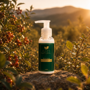 JILLIE'S NATURAL Moisturising Hand Cream (Berry) | Deep Hydration for Dry Hands