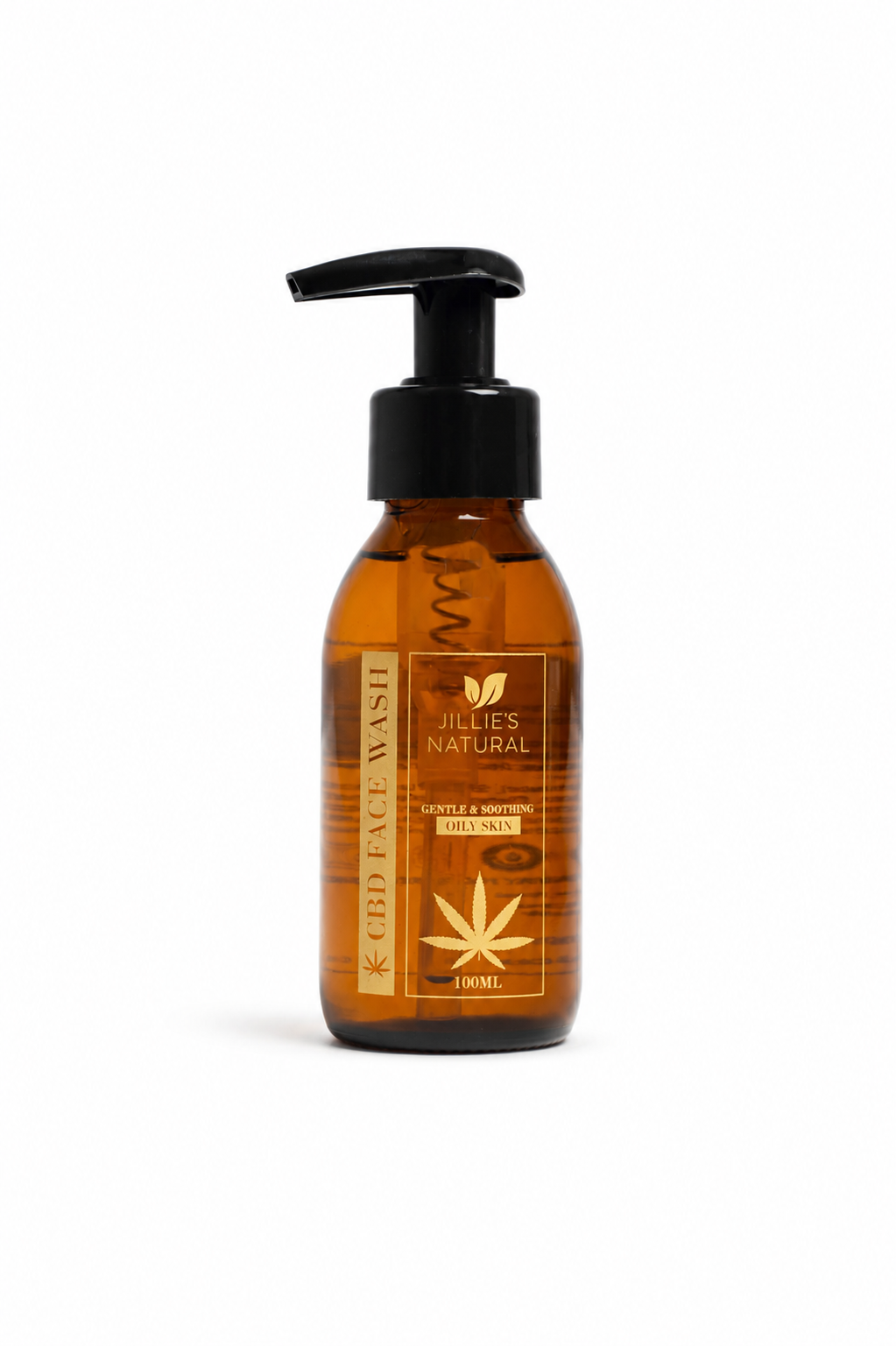 JILLIE'S NATURAL CBD FACE WASH OILY SKIN TYPE - Image 2