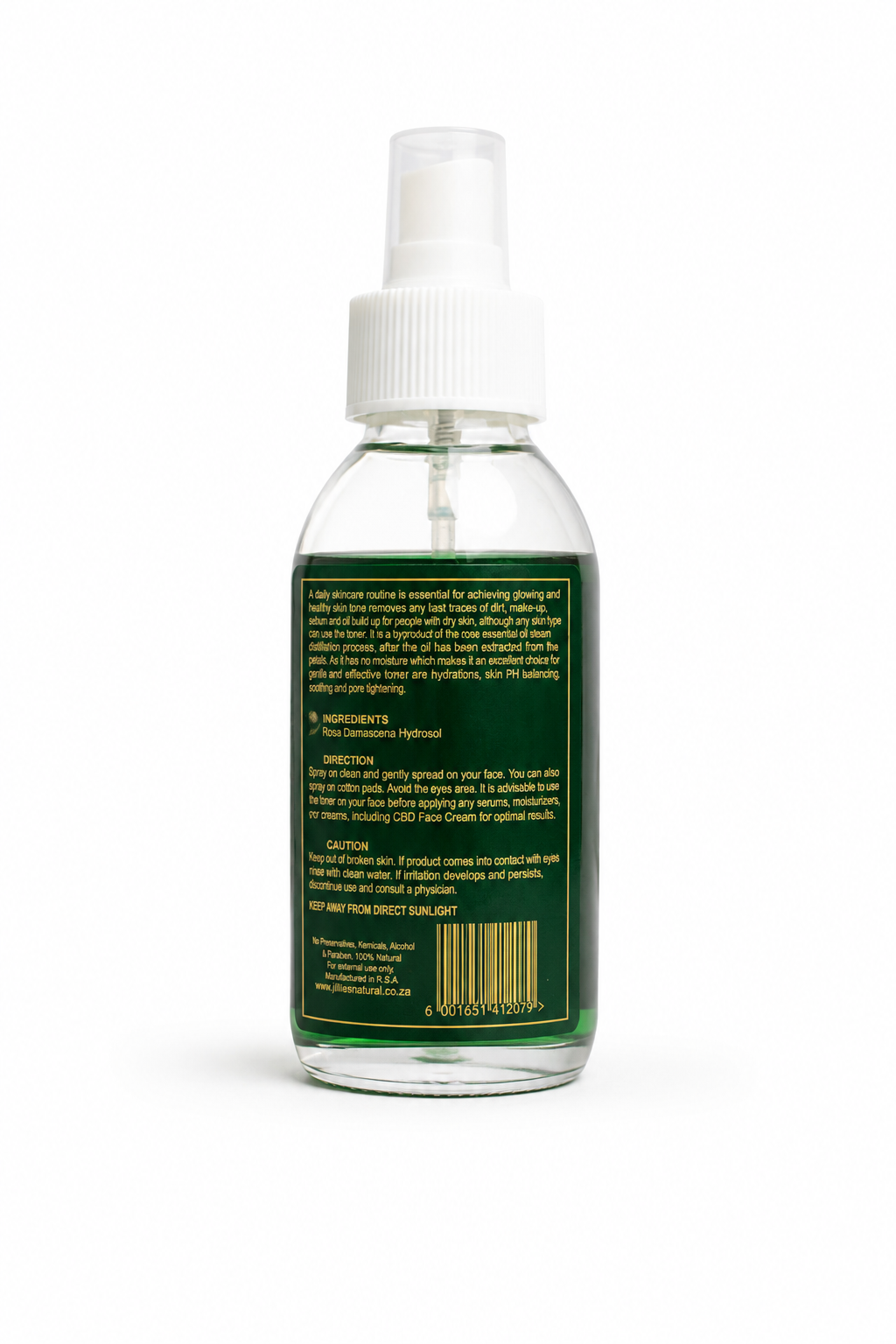 JILLIE'S NATURAL ROSE WATER TONER - Image 4