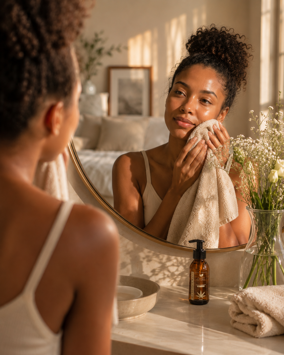 JILLIE'S NATURAL CBD FACE WASH OILY SKIN TYPE - Image 5