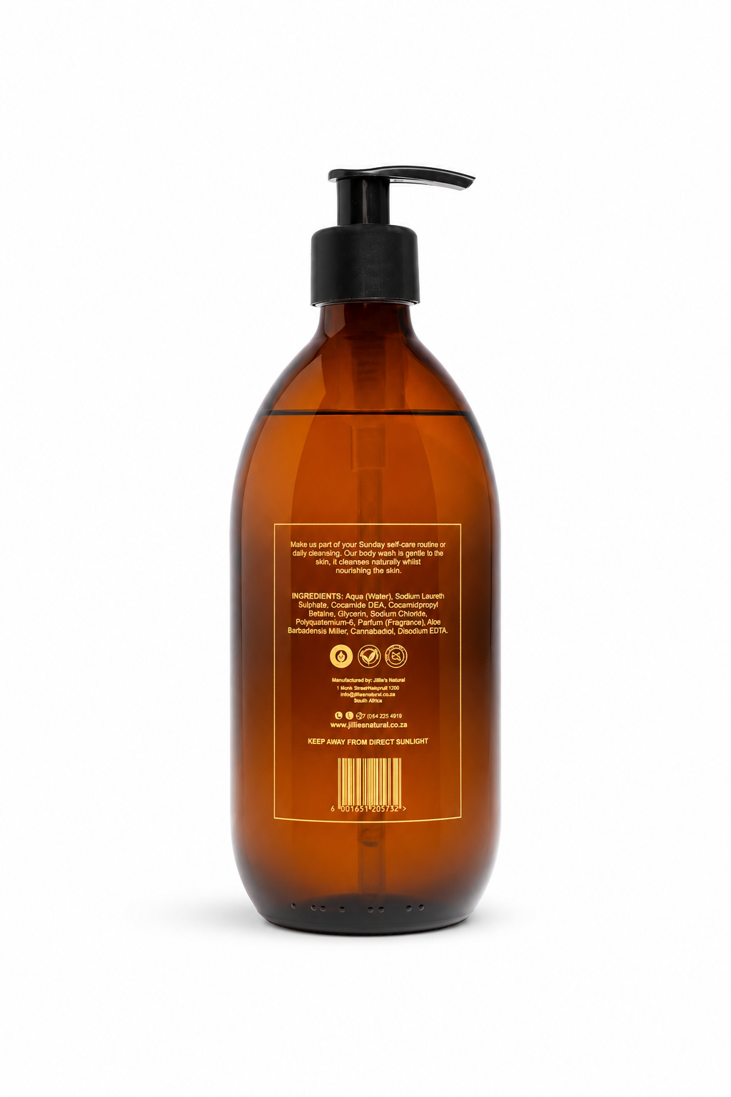 JILLIE'S NATURAL CBD BODY WASH - Image 3