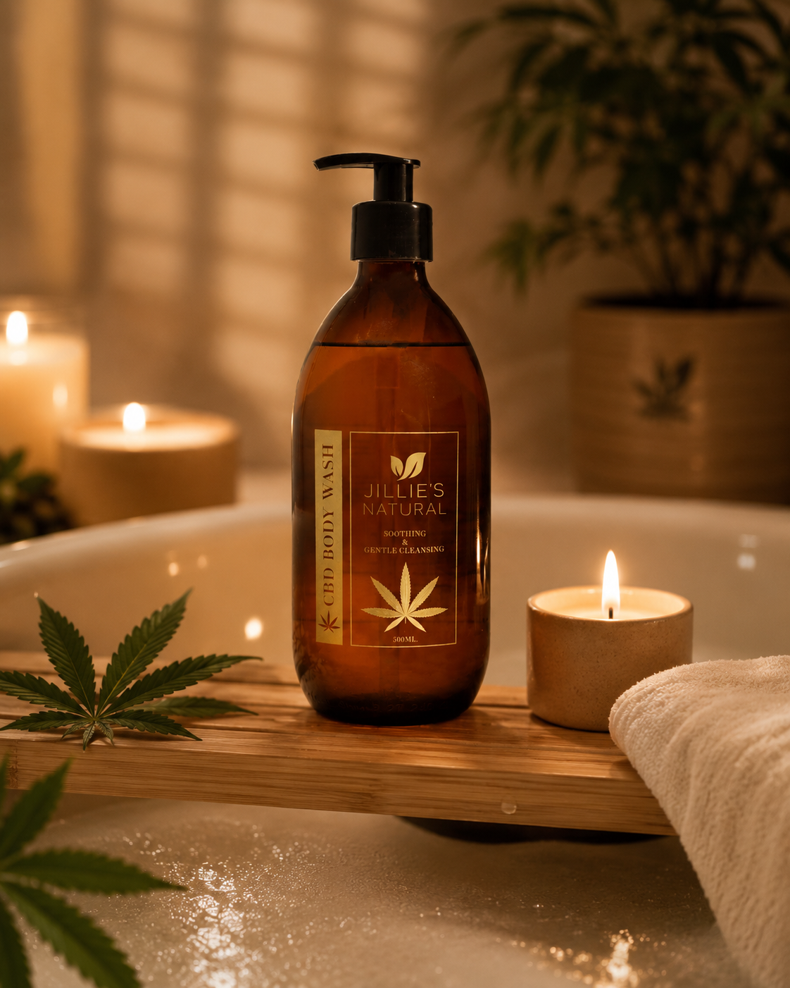 JILLIE'S NATURAL CBD BODY WASH - Image 5