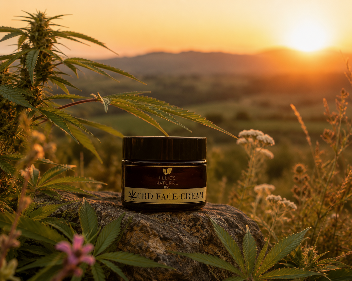 JILLIE'S NATURAL CBD RADIANCE FACE CREAM
