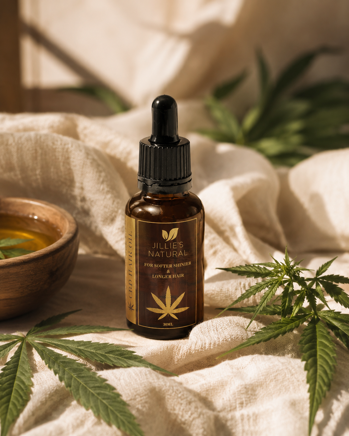 JILLIE'S NATURAL CBD HAIR OIL